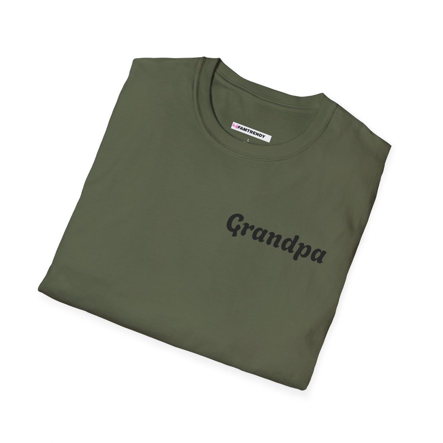 Funny Grandpa T-Shirt, Gift for Grandfather, Part-Time Napper Tee, Full-Time Legend Top, Father's Day Gift, Unisex Softstyle Tee