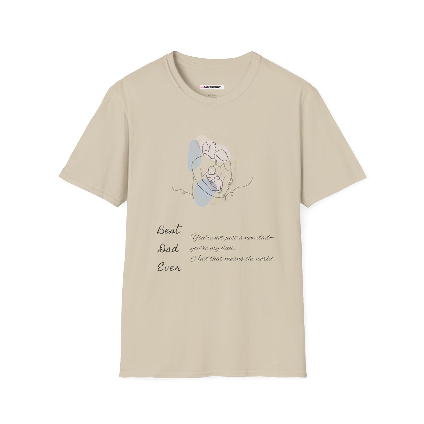 Beat Dad Ever Unisex Softstyle T-Shirt | Perfect Father's Day Gift