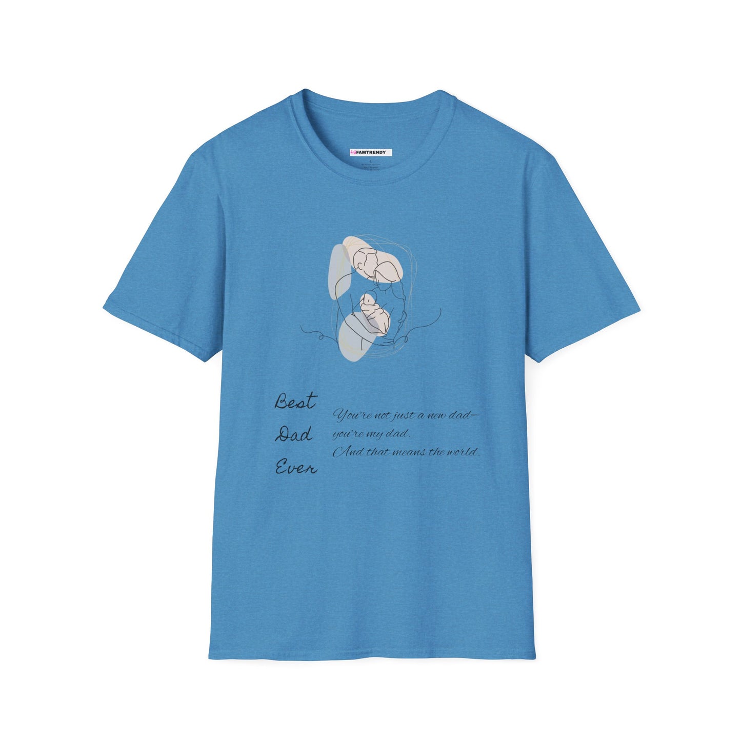 Beat Dad Ever Unisex Softstyle T-Shirt | Perfect Father's Day Gift