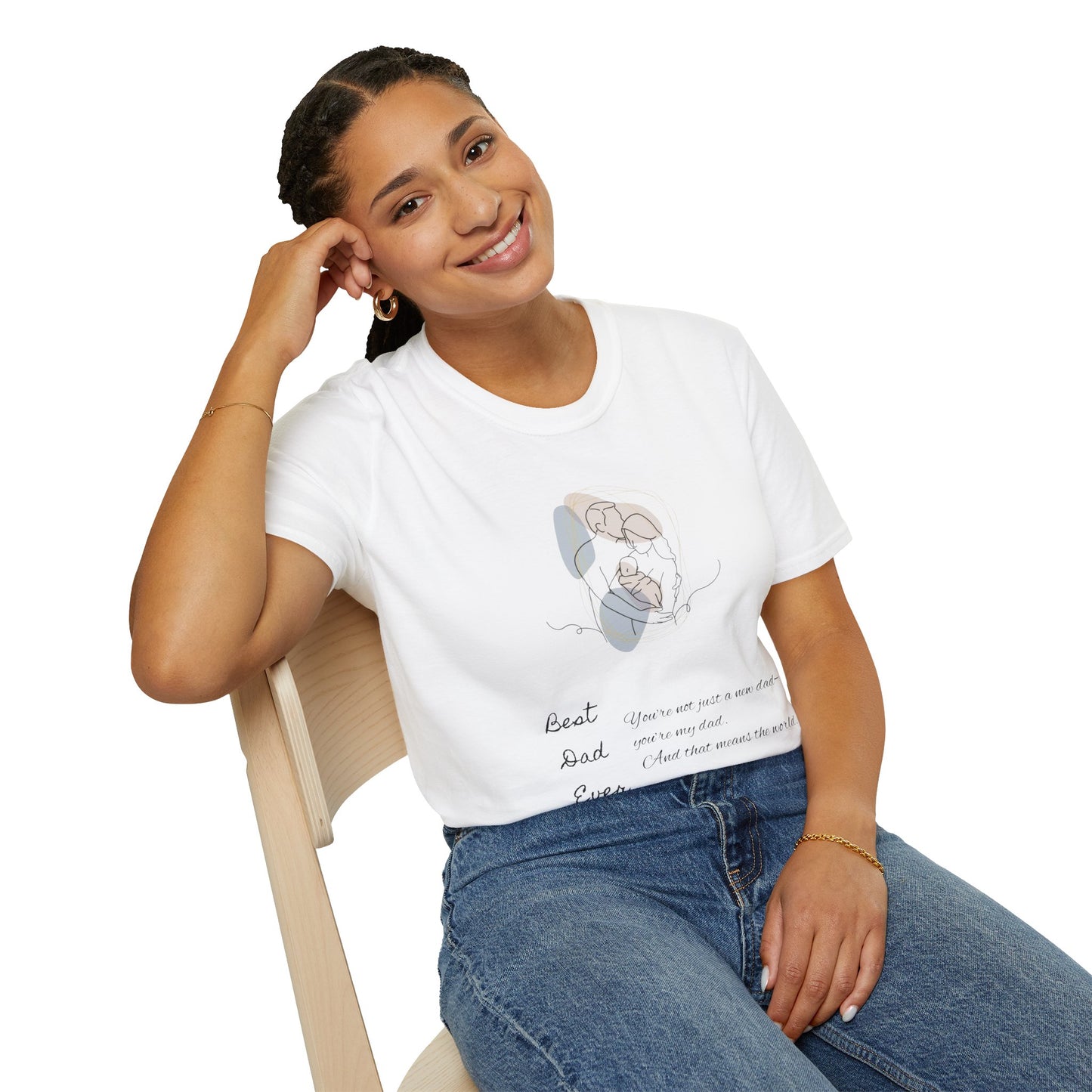 Beat Dad Ever Unisex Softstyle T-Shirt | Perfect Father's Day Gift