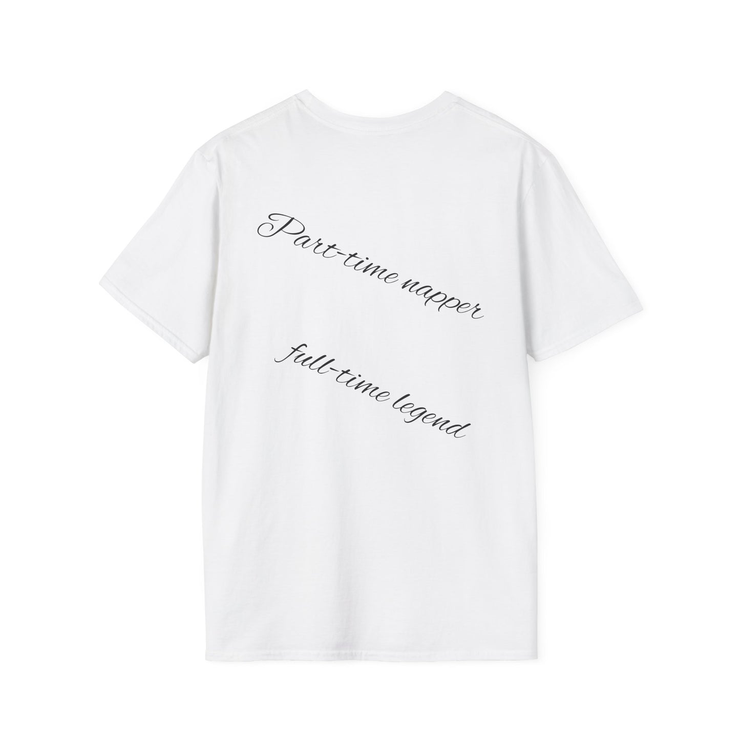 Funny Grandpa T-Shirt, Gift for Grandfather, Part-Time Napper Tee, Full-Time Legend Top, Father's Day Gift, Unisex Softstyle Tee