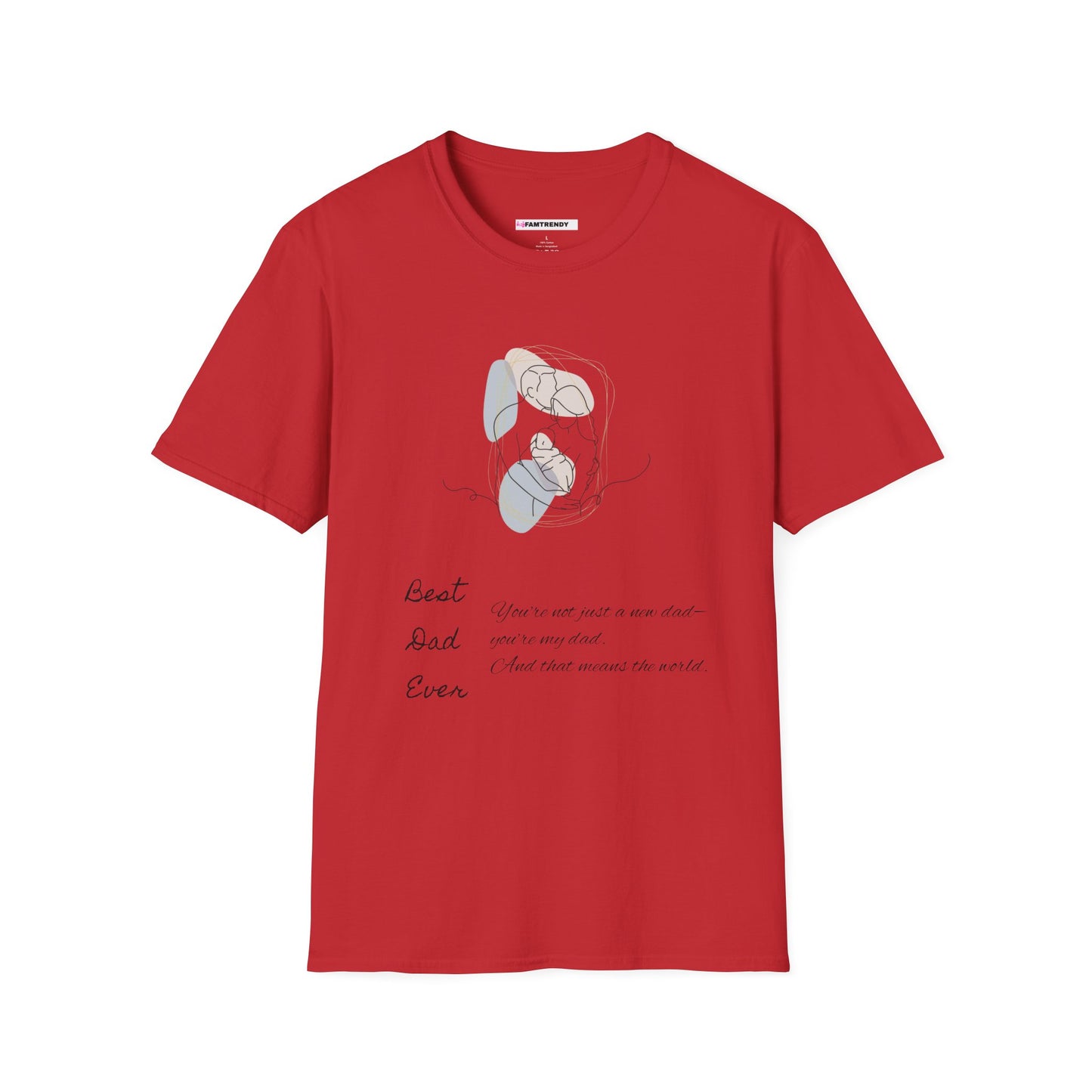 Beat Dad Ever Unisex Softstyle T-Shirt | Perfect Father's Day Gift