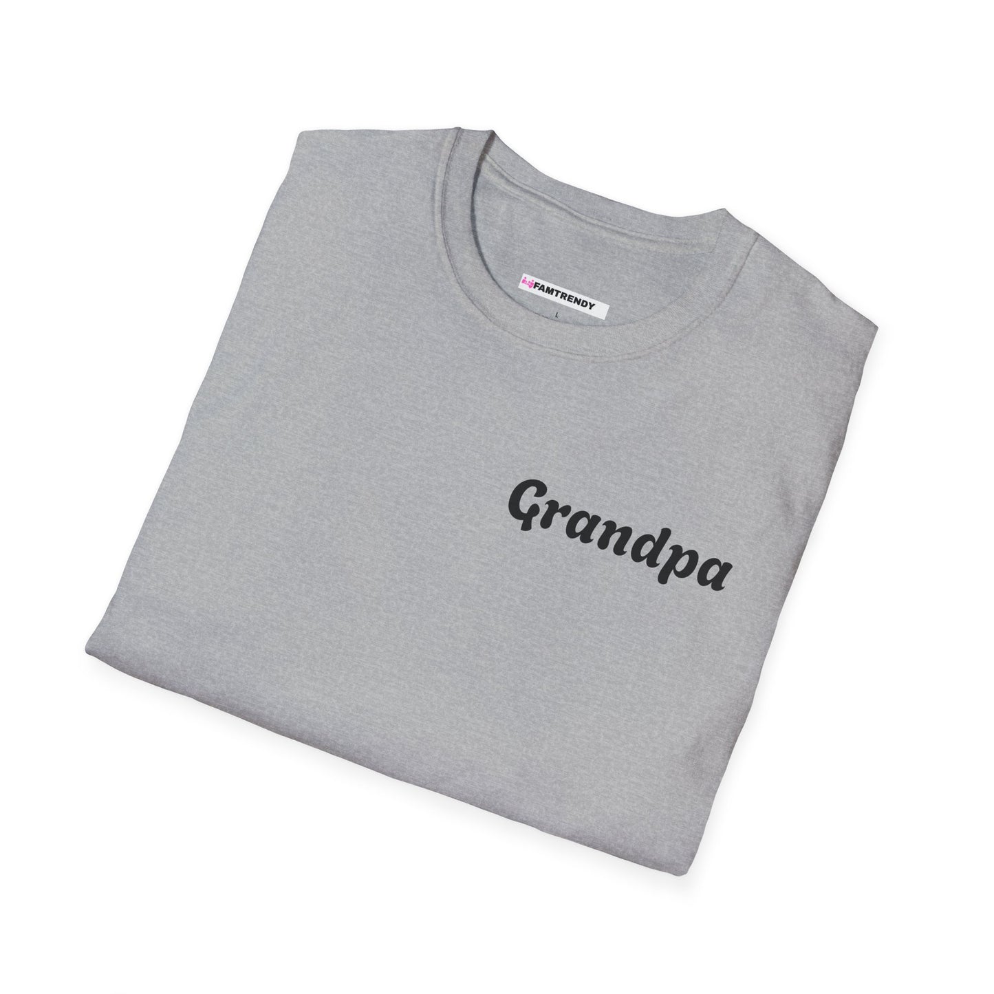 Funny Grandpa T-Shirt, Gift for Grandfather, Part-Time Napper Tee, Full-Time Legend Top, Father's Day Gift, Unisex Softstyle Tee