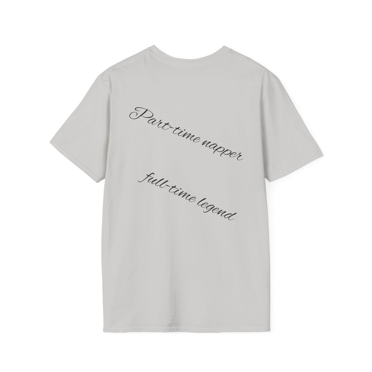 Funny Grandpa T-Shirt, Gift for Grandfather, Part-Time Napper Tee, Full-Time Legend Top, Father's Day Gift, Unisex Softstyle Tee