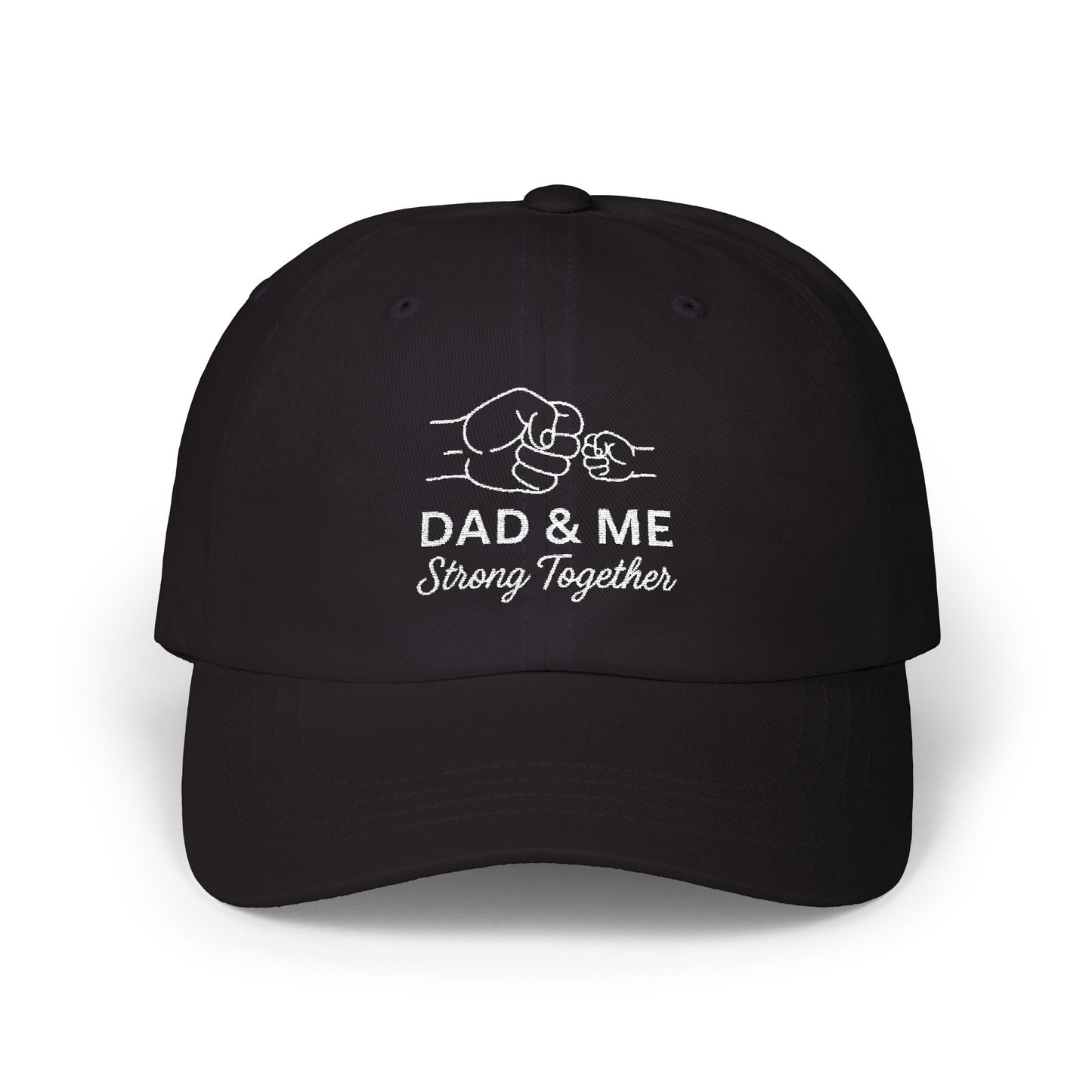 Dad & Me Classic Cap - Strong Together Hat for Father & Child