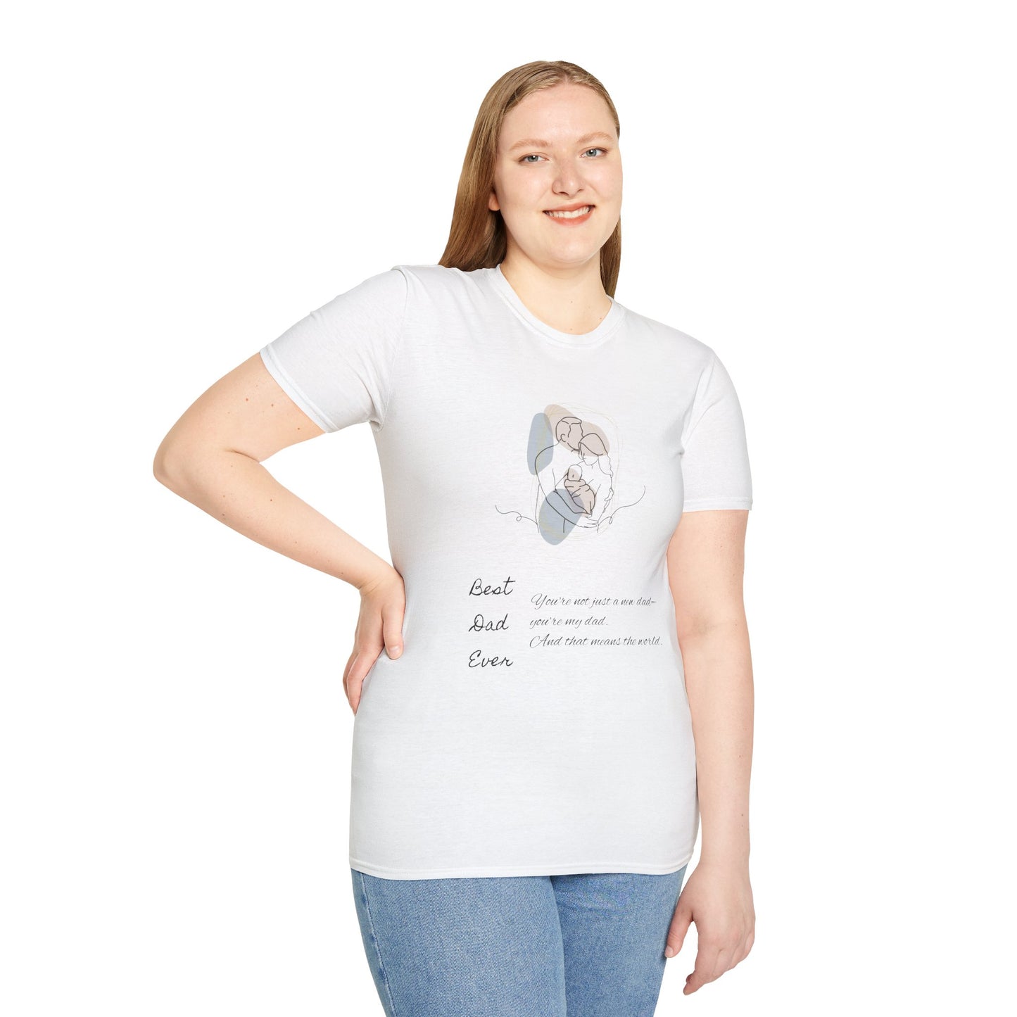 Beat Dad Ever Unisex Softstyle T-Shirt | Perfect Father's Day Gift