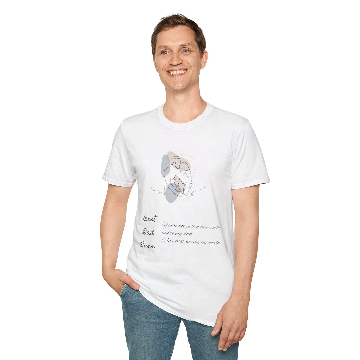 Beat Dad Ever Unisex Softstyle T-Shirt | Perfect Father's Day Gift