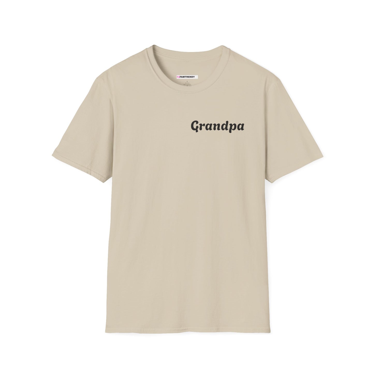 Funny Grandpa T-Shirt, Gift for Grandfather, Part-Time Napper Tee, Full-Time Legend Top, Father's Day Gift, Unisex Softstyle Tee