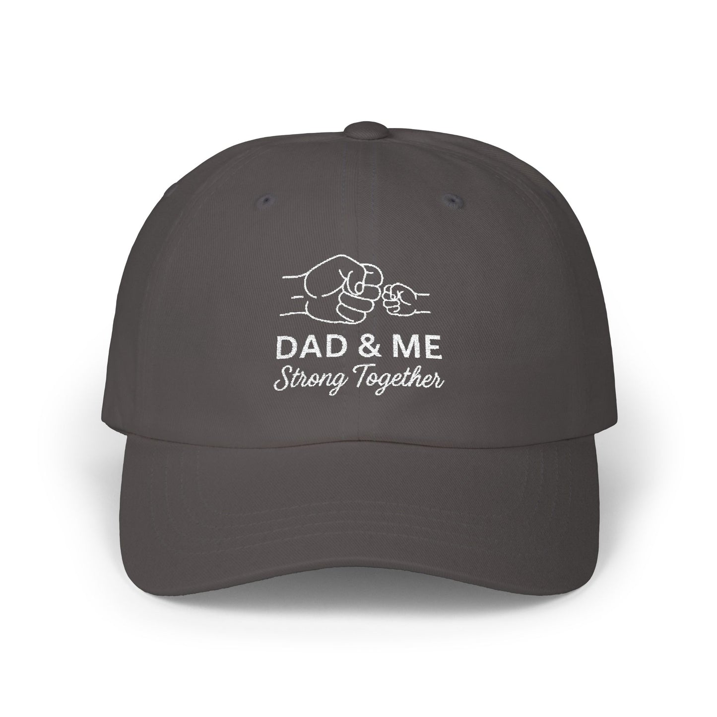 Dad & Me Classic Cap - Strong Together Hat for Father & Child