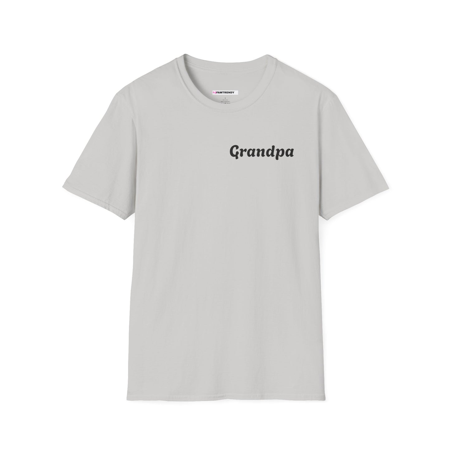 Funny Grandpa T-Shirt, Gift for Grandfather, Part-Time Napper Tee, Full-Time Legend Top, Father's Day Gift, Unisex Softstyle Tee