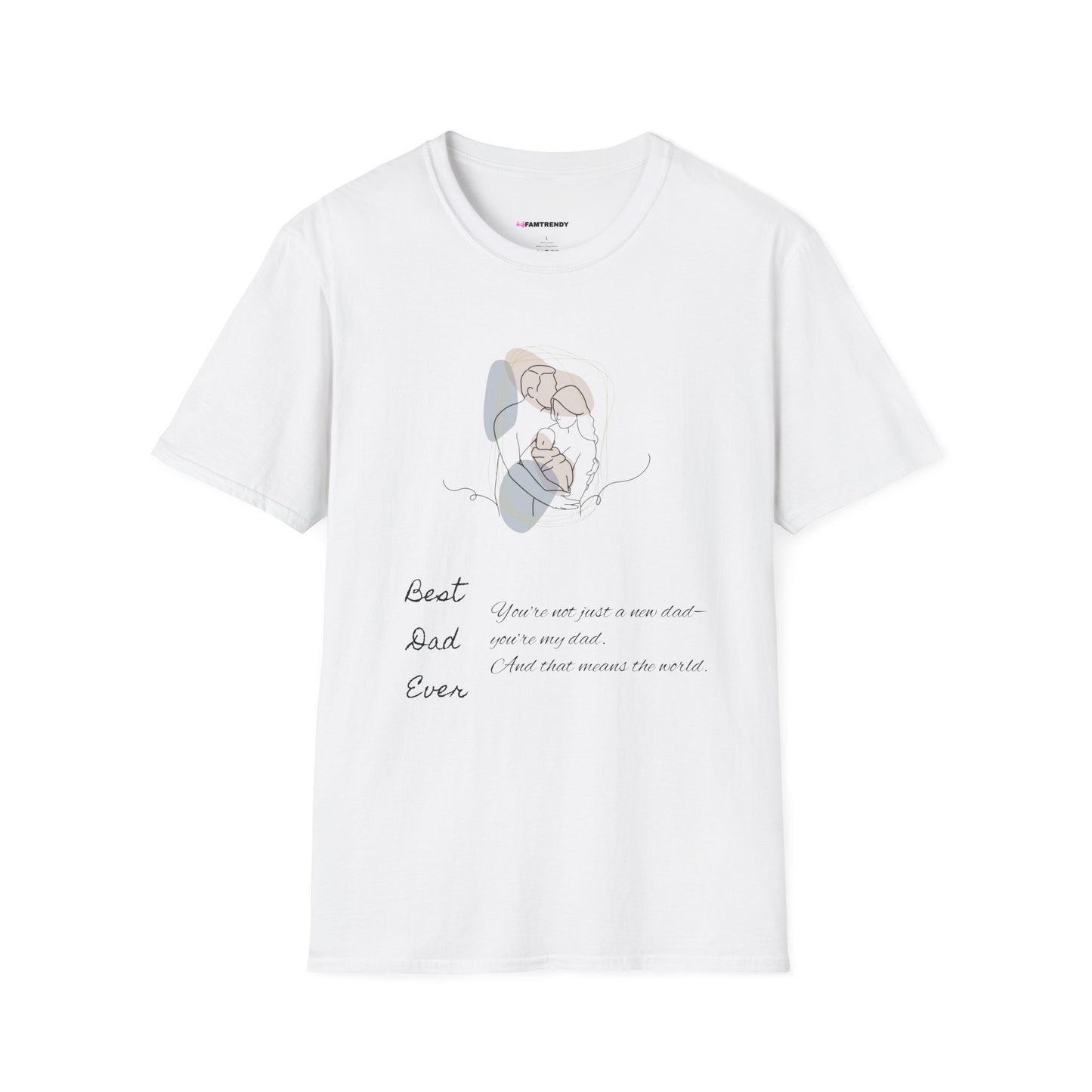 Beat Dad Ever Unisex Softstyle T-Shirt | Perfect Father's Day Gift