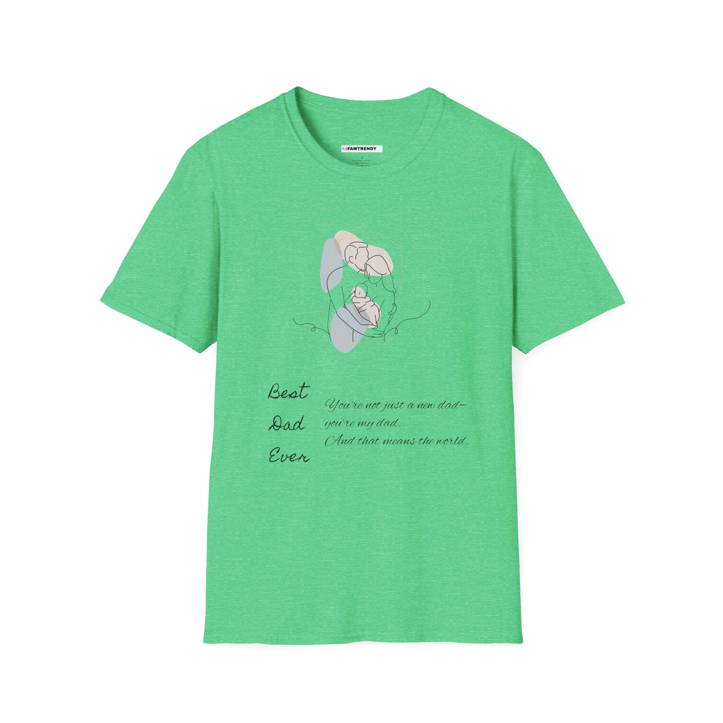 Beat Dad Ever Unisex Softstyle T-Shirt | Perfect Father's Day Gift