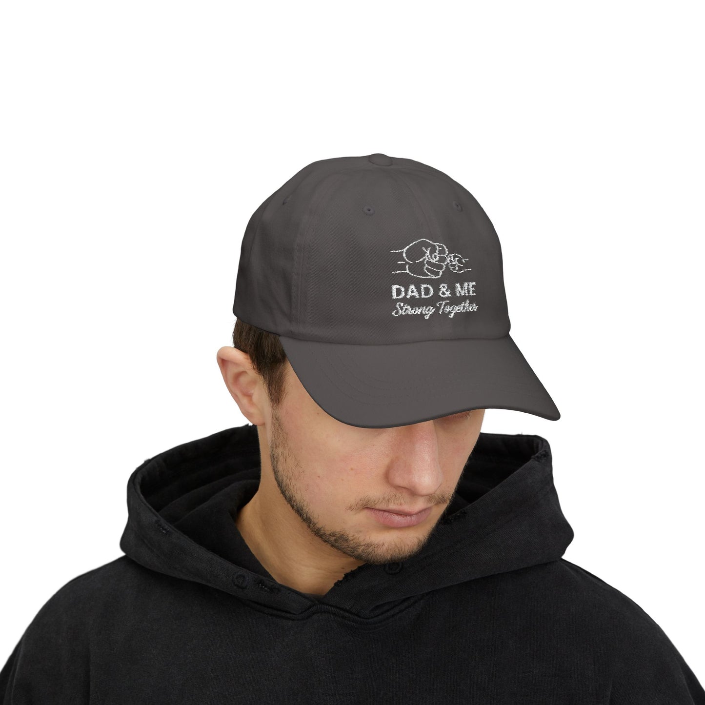 Dad & Me Classic Cap - Strong Together Hat for Father & Child