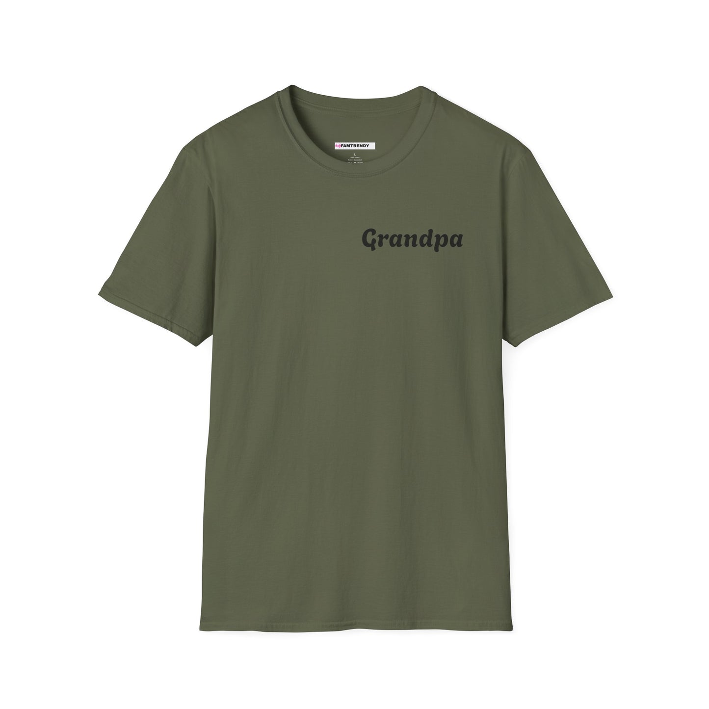 Funny Grandpa T-Shirt, Gift for Grandfather, Part-Time Napper Tee, Full-Time Legend Top, Father's Day Gift, Unisex Softstyle Tee