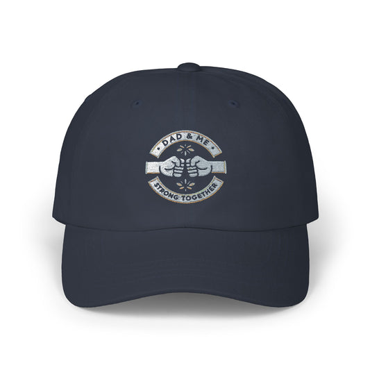 Dad & Me Classic Cap - Strong Together Hat for Father & Child
