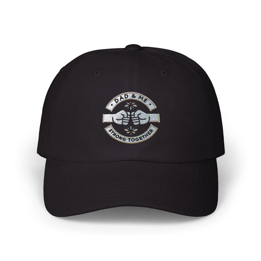 Dad & Me Classic Cap - Strong Together Hat for Father & Child