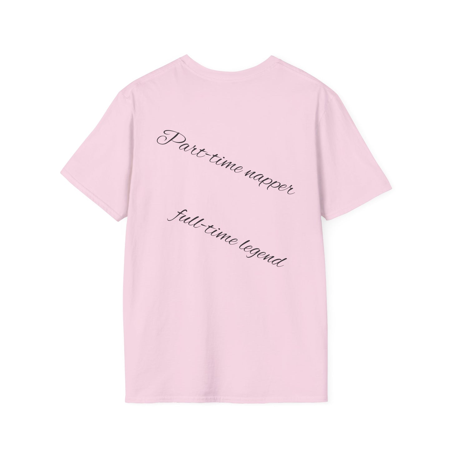 Funny Grandpa T-Shirt, Gift for Grandfather, Part-Time Napper Tee, Full-Time Legend Top, Father's Day Gift, Unisex Softstyle Tee