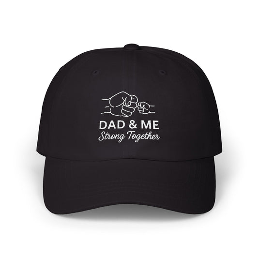 Dad & Me Classic Cap - Strong Together Hat for Father & Child